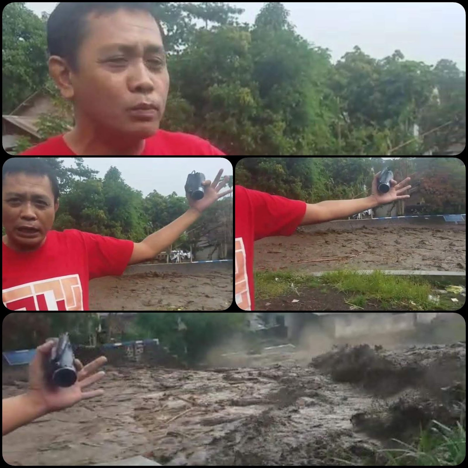 Aneh, Tanpa Hujan Banjir Bandang Tiba Serempak di Berbagai Daerah Indonesia 