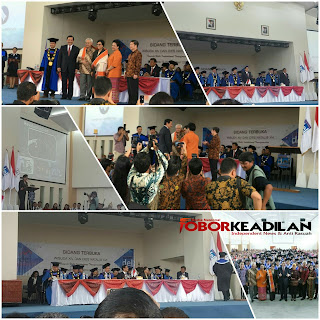 INSTITUT TEKNOLOGI DEL TOBA SAMOSIR GELAR ACARA WISUDA XIV DAN DIES NATALIS XVI