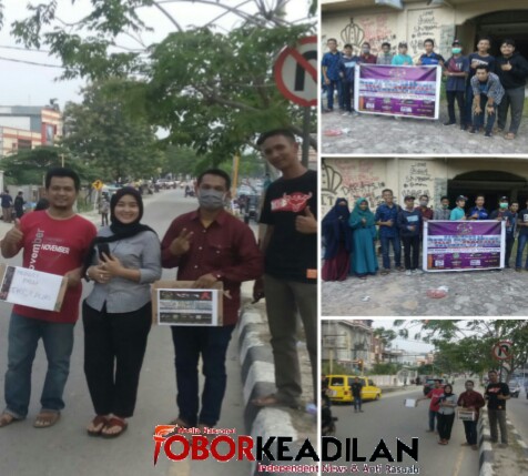 Lintas Komunitas Kota Duri Gelar Donasi Untuk Korban Gempa Palu Donggala