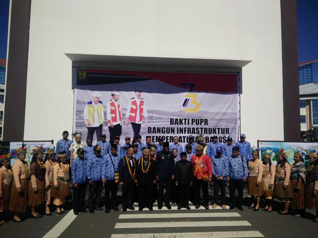 Hut PUPR Yang Ke 73 Tahun Progress Pembangunan Infrastruktur Tahun 2019 Provinsi Papua Barat