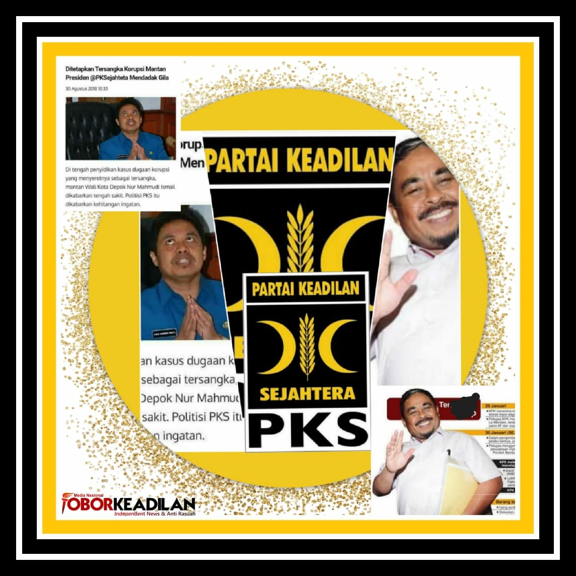 DUA MANTAN PRESIDEN PARTAI KEADILAN SEJAHTERA TERSANDUNG KASUS KORUPSI
