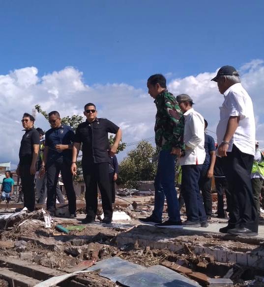 Setibanya Di Palu Presiden Jokowi Langsung Pimpin Ratas 