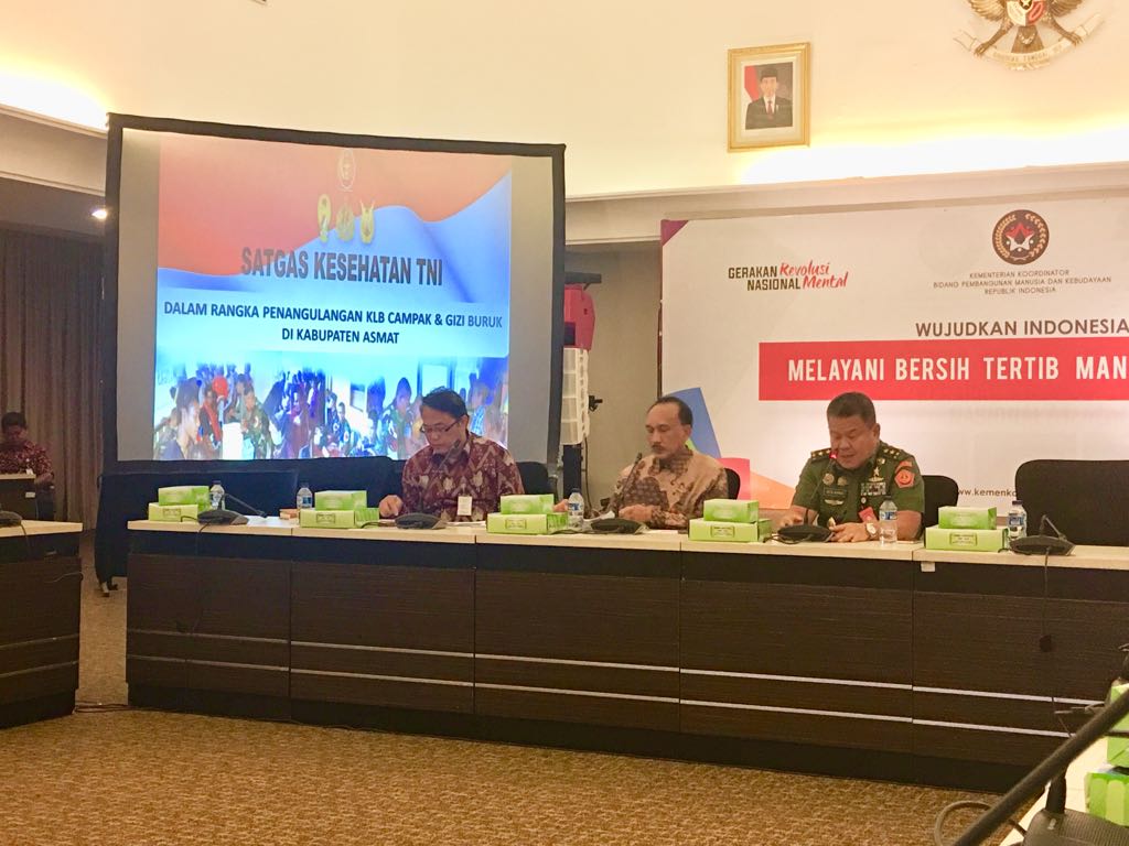 Pemerintah Serius Menangani Asmat