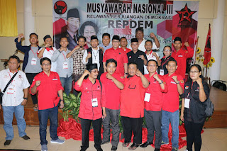 REPDEM SUKSES GELAR  MUSYAWARAH NASIONAL III