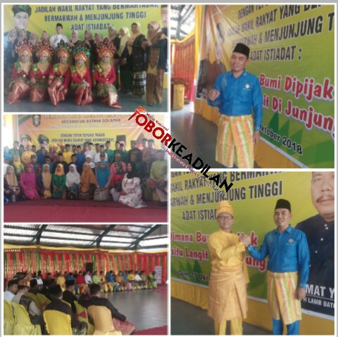 Acara Tepuk Tepung Tawar Di Gedung Sultan Syarif Kasim Sangat Meriah