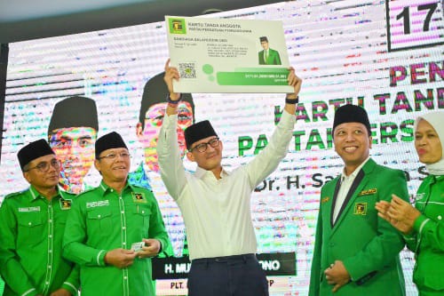 Sandiaga Uno Resmi Diusulkan PPP Jadi CAWAPRES Ganjar