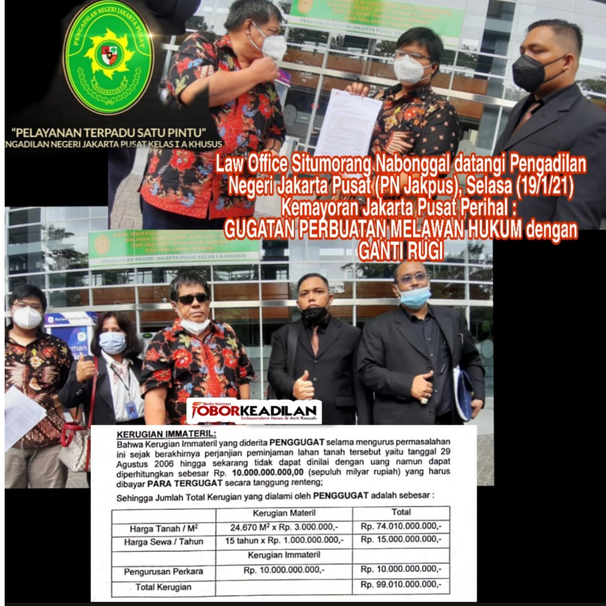 Presiden Jokowi Resmi Digugat Terkait Dugaan Lahan SMA Negeri 01 Pangururan Samosir Ber Sertifikat Ilegal