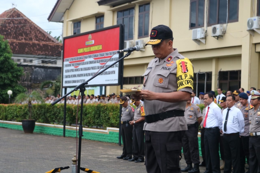 1.590 Personel Polda Lampung Siap Amankan TPS Pilgub