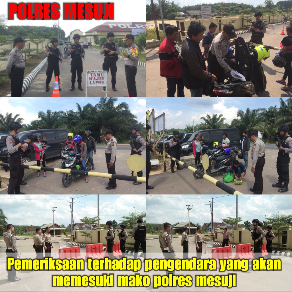 Terkait Maraknya Serangan Teror, Mapolres Mesuji Lampung Siaga 1 