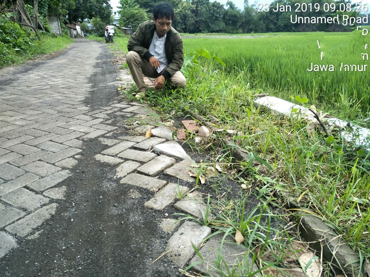 Dinas PU Cipta Karya, Instruksikan Rekanan Segera Perbaiki Paving Rusak Di Desa Prodo Kecamatan Winongan