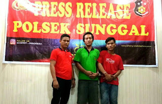 Apes, Dua Sekawan Diciduk Polisi Usai Beli Sabu.