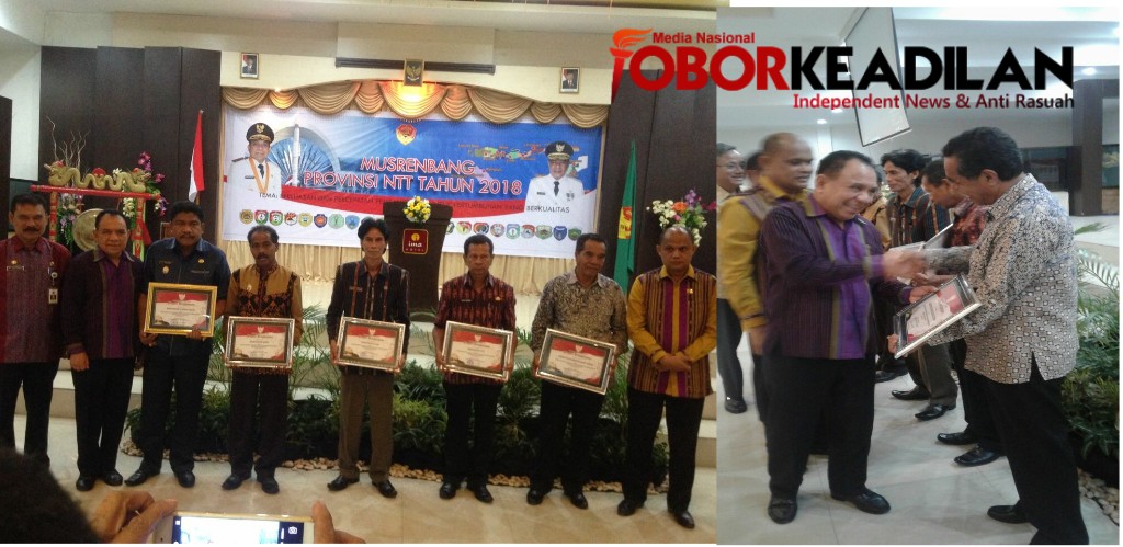 MANGGARAI TIMUR MASUK 5 BESAR PENGELOLA ANGGARAN  2017 TERBAIK SE-NTT