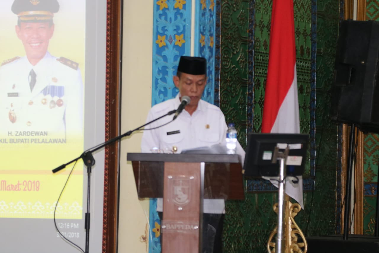 Wabup H.Zardewan Buka Musrenbang RKPD Tahun 2019