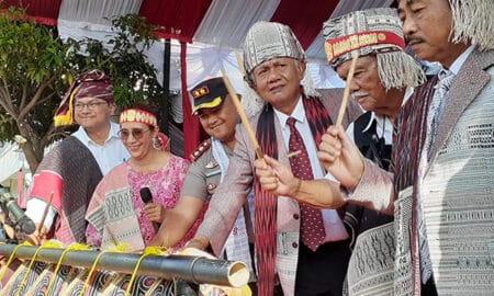 Menteri Perikanan Susi Pudji Astuti Hadiri Karnaval Pesona Danau Toba 