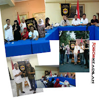 FKPM BERSINAR  GELADI RESIK DI GEDUNG JUANG 45.DIPIMPIN LANGSUNG KOMBES Drs.MUH.ELIA.W. MASTOKO, SH, MM .