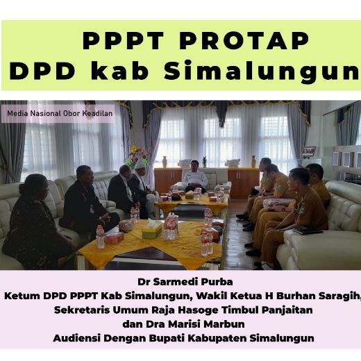 DPD PPPT PROTAP Kab Simalungun Sudah Bergerak, Ini Sikap Bupati Radiapoh Hasiholan Sinaga 