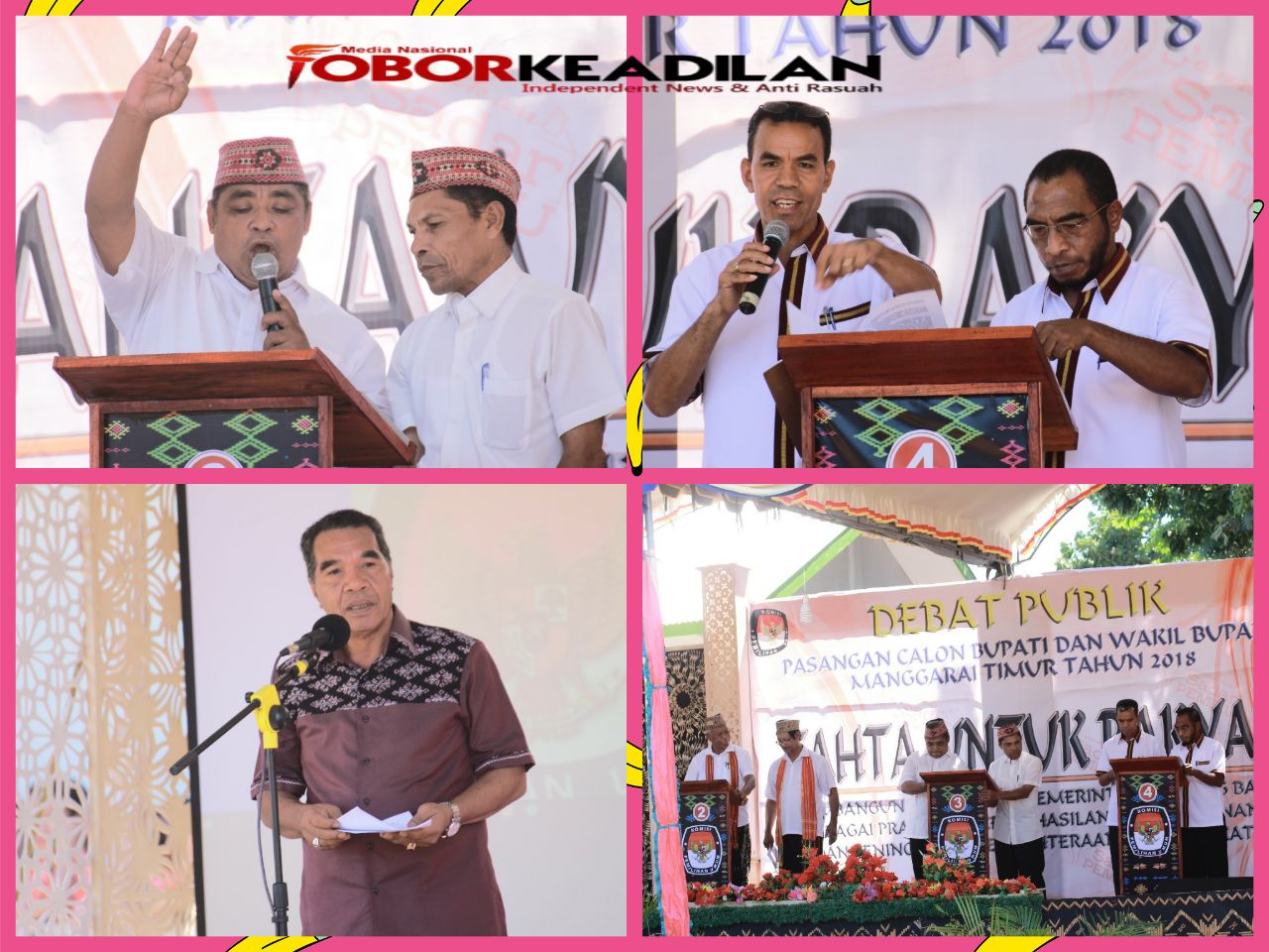DEBAT “CAKADA” MATIM NTT,   AJANG JUAL BELI PROGRAM DAN VISI MISI