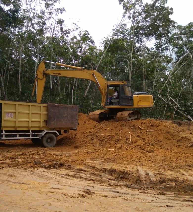 "Galian C " PT.Wiratama Adji Sub Kontrak PT.Inecda Plantations Tak Kantongi Ijin