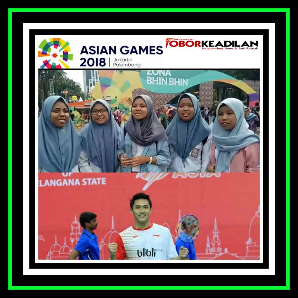 Idola Baru Asean Games Jojo Dikagumi Kaum Hawa Termasuk Siswi At'taqwa