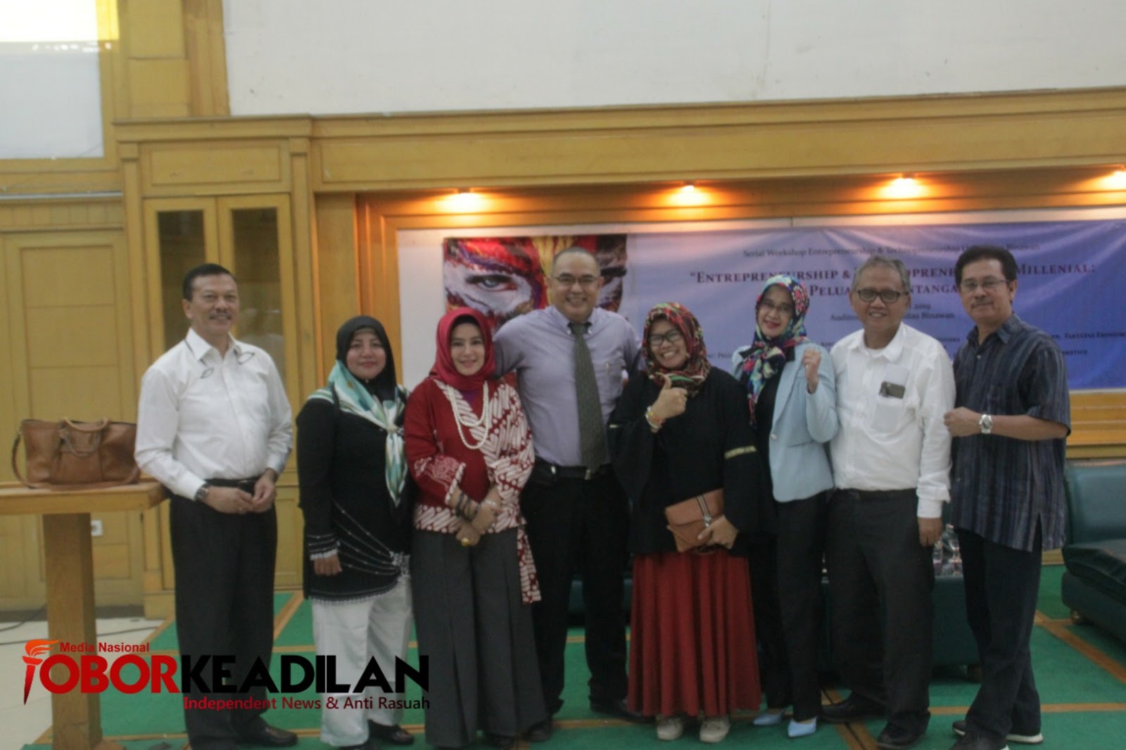 Gebrakan Fakultas Ekonomi dan Bisnis (FEB) Binawan, Cetak Generasi  Technopreneur Milenial