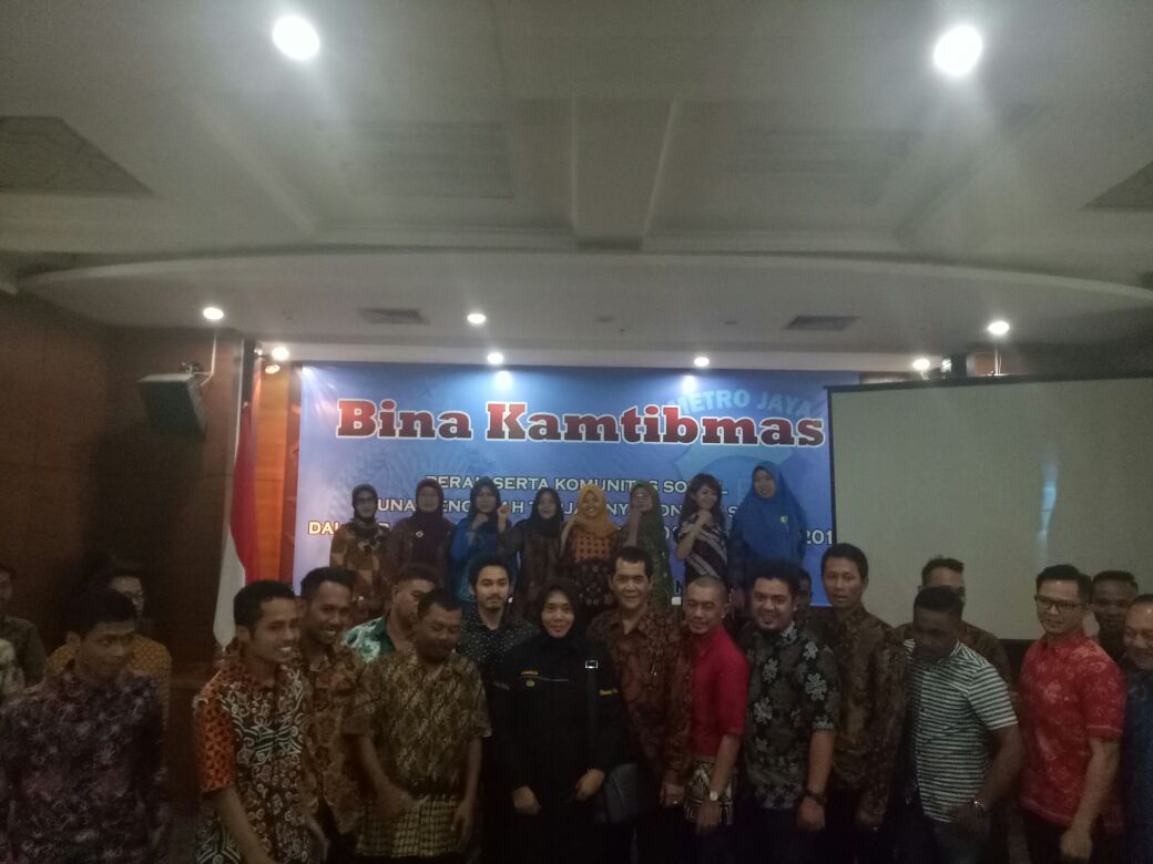 BINA KAMTIBMAS POLDA METRO JAYA BERSAMA  MASYARAKAT