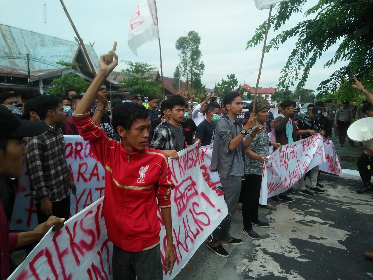 Refleksi 4 Tahun Pemerintah Bengkalis, Aktvis Ampera Tuntut Supremasi Hukum