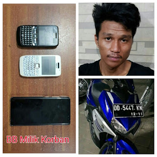 PELAKU JAMBRET JALANAN, HARUS MERINGKUK DIBALIK JERUJI BESI
