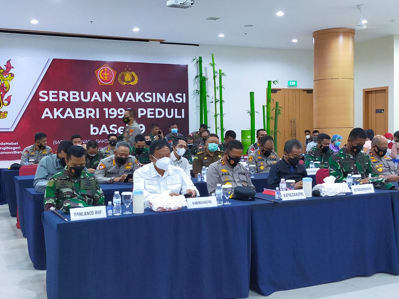 Alumni Akabri 1999 Peduli Laksanakan Vaksin di Kota Batam 