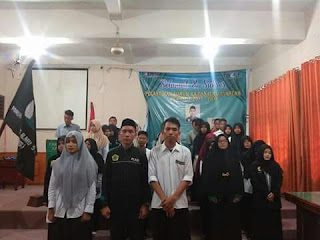 NAHKODA BARU FOKIS  UINSU MEDAN DILANTIK  DI AULA FAKULTAS SYARI'AH DAN HUKUM UINSU