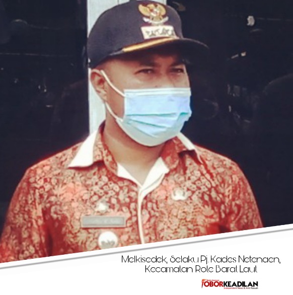 Diduga Ada Proyek Akal Akalan , PJ.Kades Netenaen Angkat Bicara