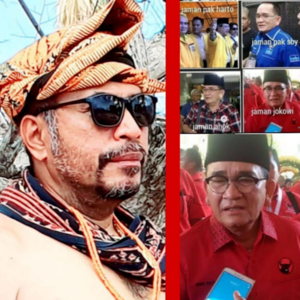 Ruhut Sitompul Unggah Meme Anies Berkoteka Adat Papua, Pengacara Nasional Asal NTT Ikut Marah 