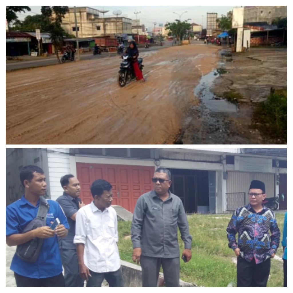 Terkait Perbaikan Jl. Sudirman-Duri, Pemuda ini Anggap Ketua DPRD Hanya Pencitraan