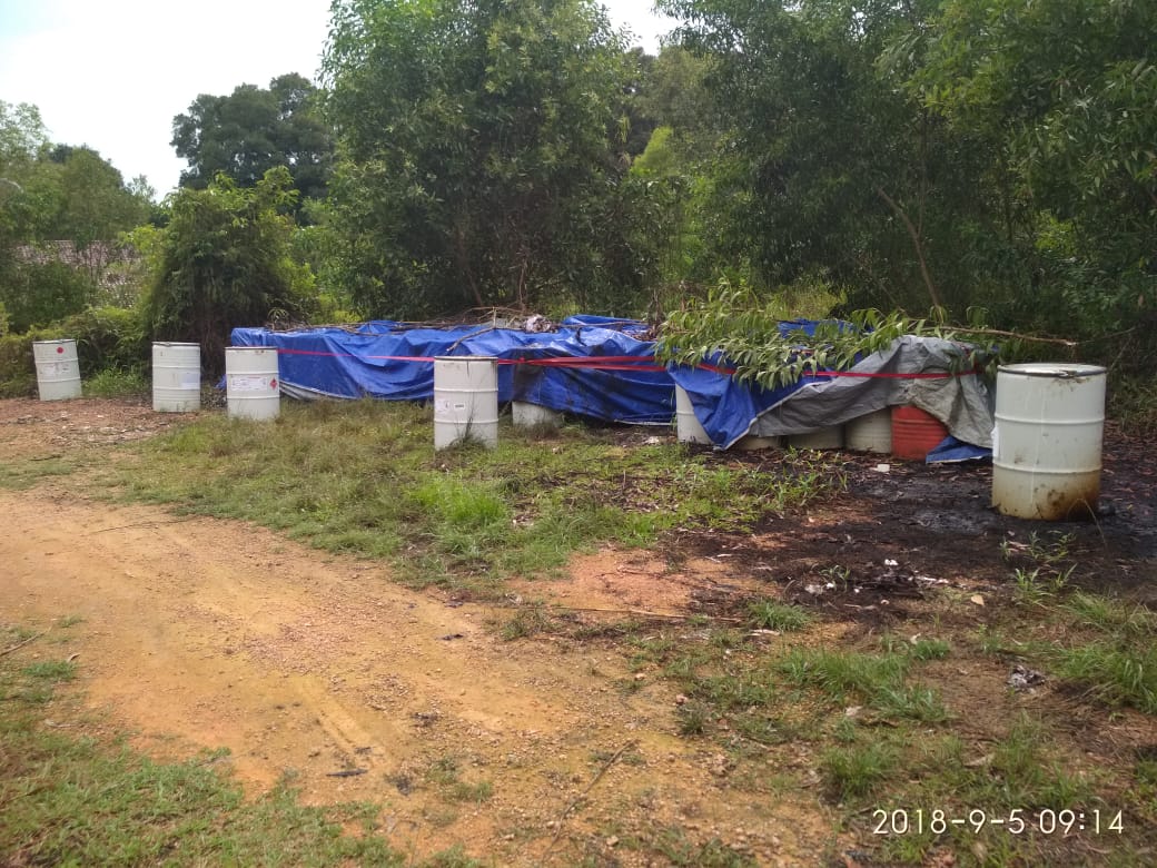 Terkait Limbah B3 Pihak GI Melaporkan Pada Kapolda Kepulauan Riau Sudah Atensi