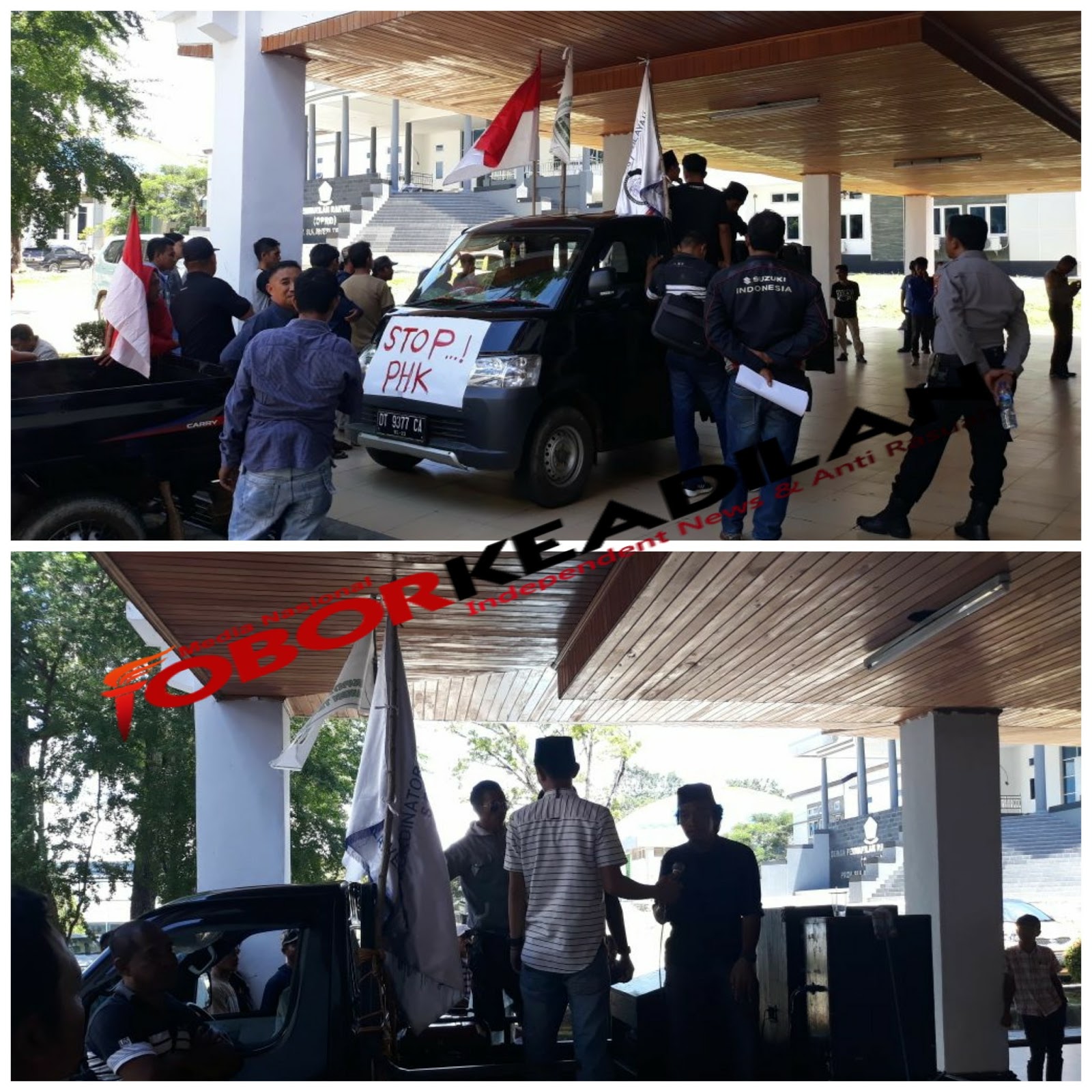 PHK SEENAKNYA , PT SURJA JAYA AGRINDO PERKASA DI LAPORKAN KE DPRD PROVINSI SULAWESI TENGGARA