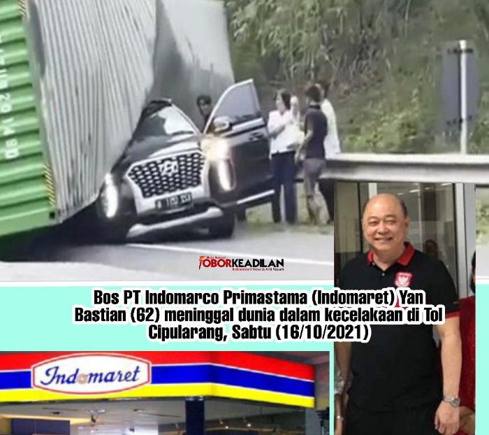 Terlibat Kecelakaan Maut Tol Cipularang, Bos Indomaret Dikabarkan Tewas