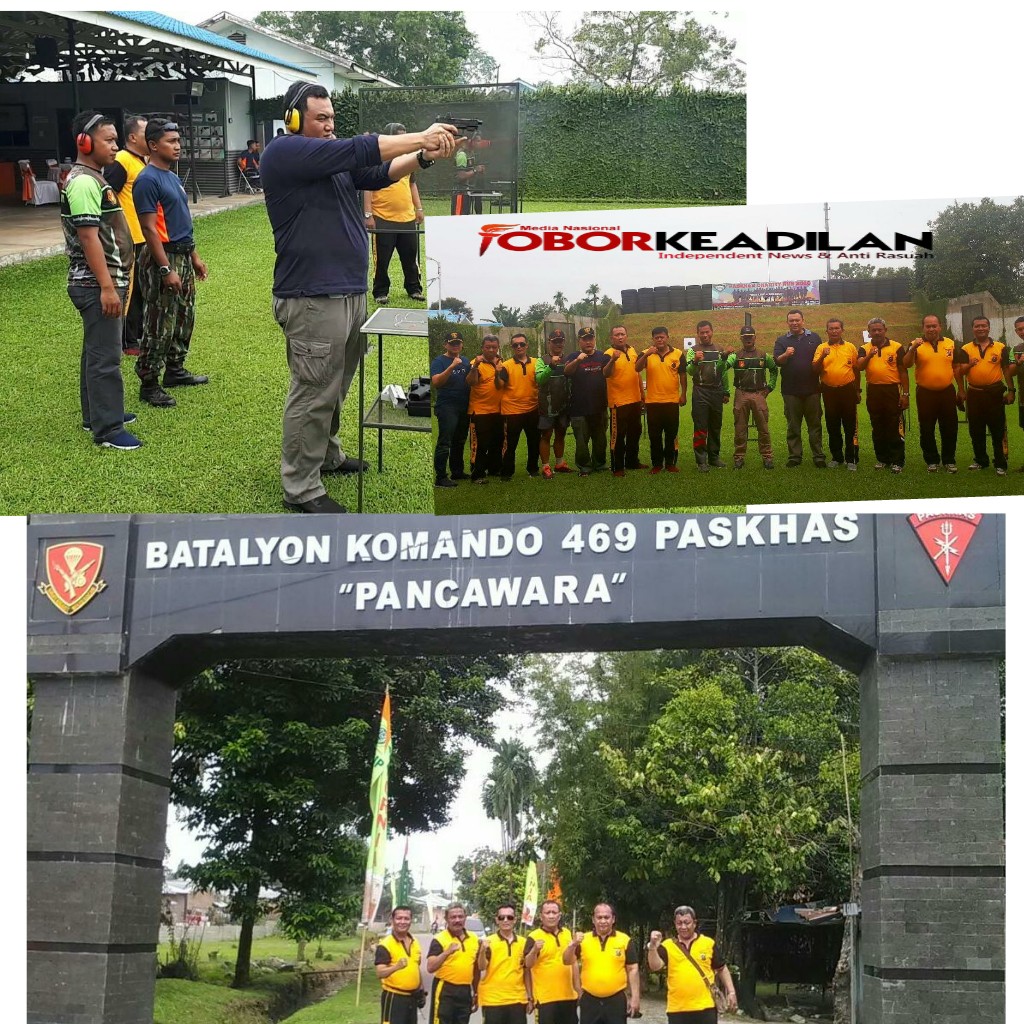 Jalin Sinergitas Yang Baik, Kapolsek Medan Baru Kunjungi Batalyon Komando 469 Paskhas TNI AU.