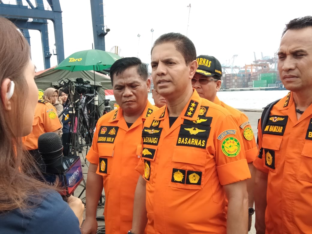 Kabasarnas Pencarian Masih Terus di Lanjutkan.