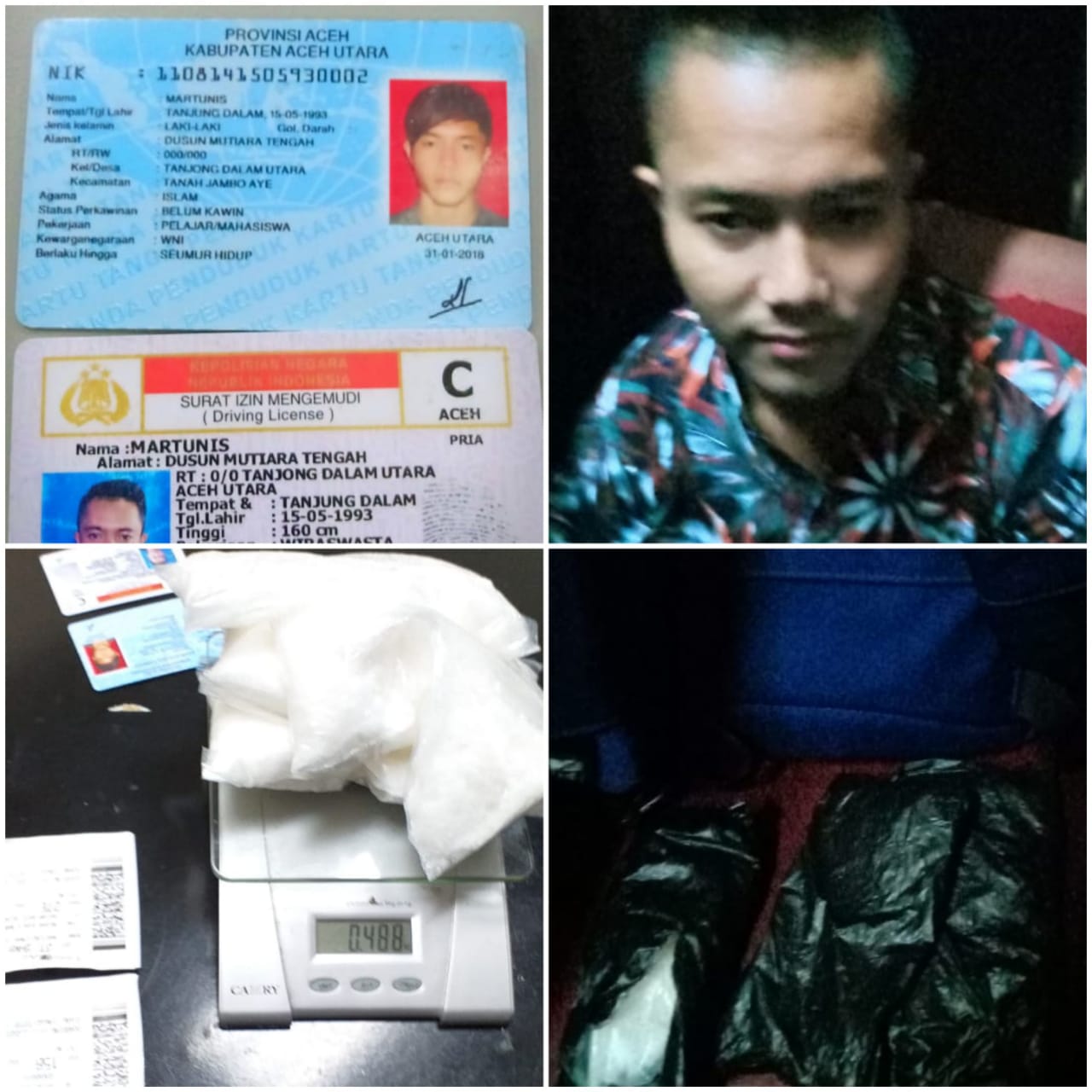 Cru Avsec Bandara Hang Nadim Batam Sikat Hampir Setengah Kilo Shabu Dari Seorang Penumpang