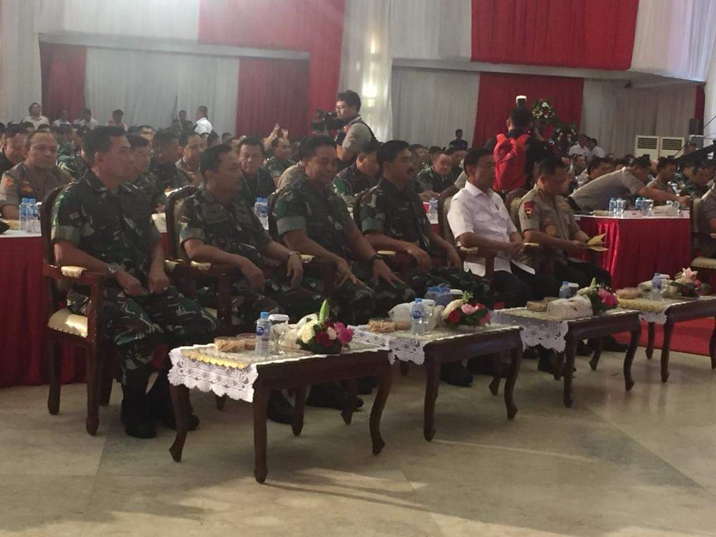 Panglima TNI Ikuti Rapim TNI-Polri Tahun 2019