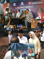 Gubernur Banten Dr. H. Wahidin Halim, M. Si,Resmikan E-Samsat Di  Kantor Samsat BSD Tangerang Selatan.