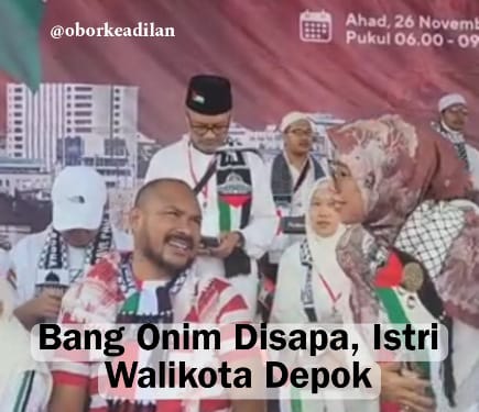 Ribuan Masyarakat Gelar Aksi Bela Palestina di Depok, Wali Kota: Tak Ada Alasan Indonesia Tak Bela Palestina
