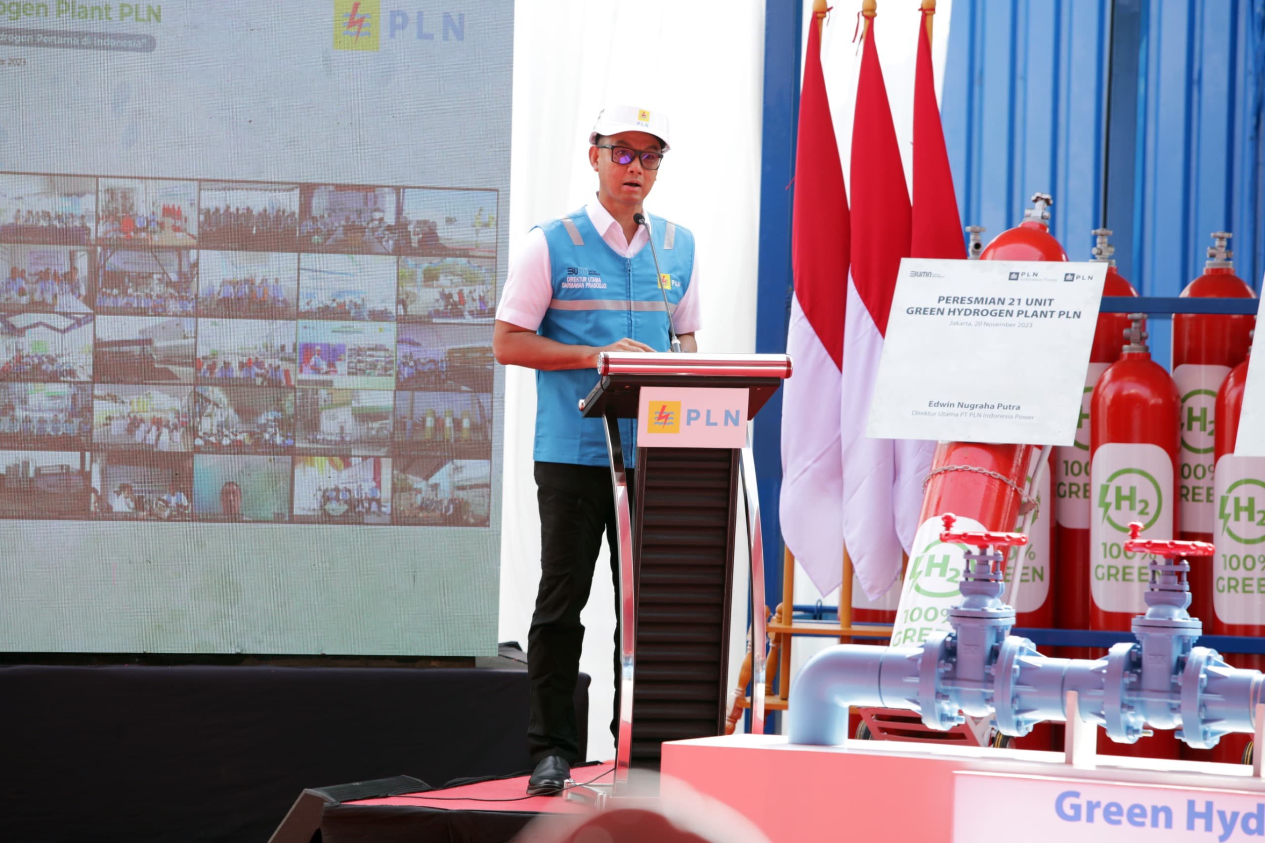 PLN Resmikan 21 Unit Green Hydrogen Plant, Mampu Produksi Hingga 199 Ton Hidrogen Per Tahun