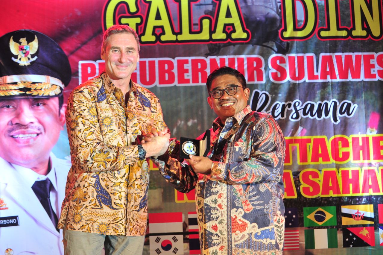 Soni Sumarsono Jamu Makan Malam Atase Militer Negara Sahabat