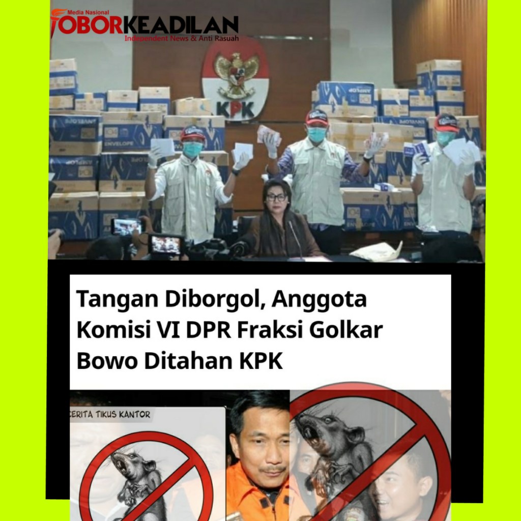 Oknum DPR Biadap 84 Kardus Uang Senilai Rp 8 M Untuk Serangan Fajar Di Tangkap KPK