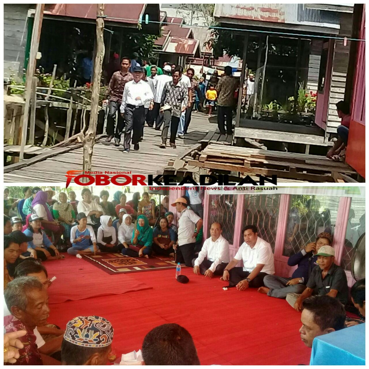 VISI - MISI PASLON IDHAM-JAYA MENJADI PERHATIAN MASYARAKAT PULPIS