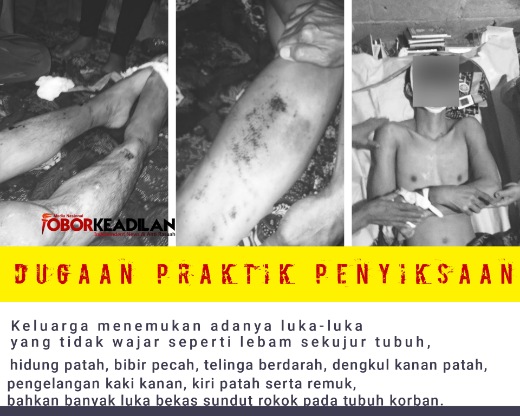 Pengusutan Kasus Meninggalnya Alm Firullazi Harus Diungkap Secara Transparan dan Akuntabel!