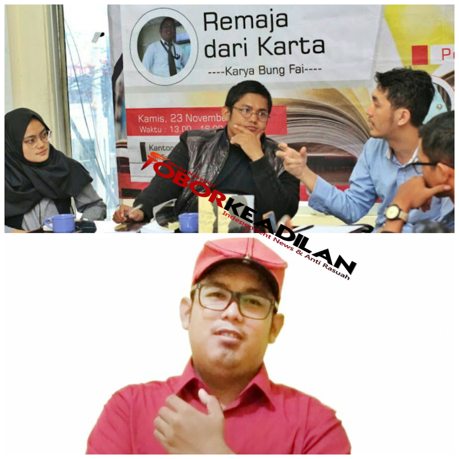 Bung Faisal Pengarang Buku Yang Berjudul " Remaja Dari Karta"