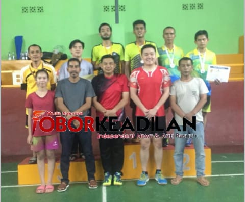 Dalam Rangka HUT RI 73, GOR PBSI Duri Gelar Turnamen Bulutungkis Terbuka 