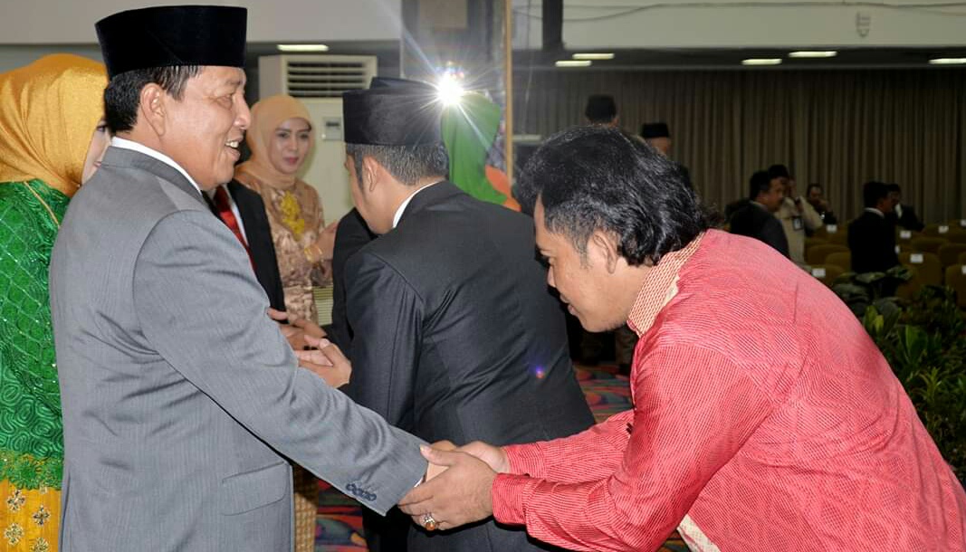 Sertijab Gubernur Lampung Dihadiri Ketua Bawaslu Mesuji, Ini Kisahnya!