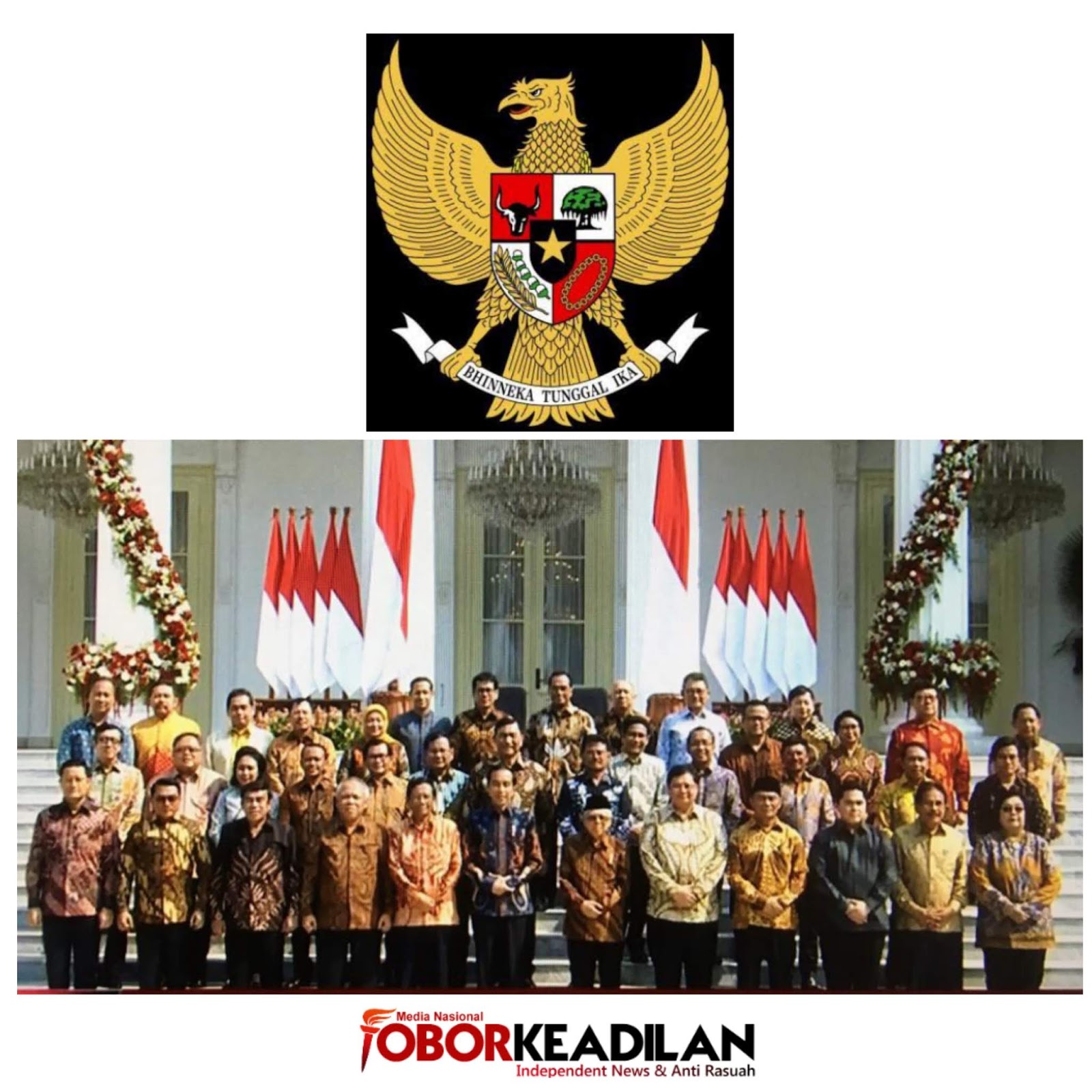 Sah! Berikut Daftar Lengkap Menteri Kabinet Indonesia Maju Jokowi-Ma'ruf